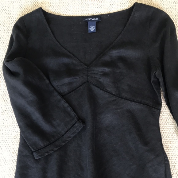 Ann Taylor Linen Top - Picture 4 of 7